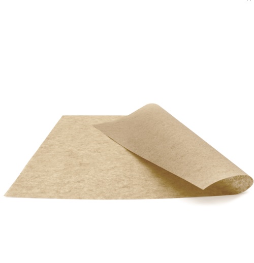 Wrappingpapir, 30x40cm, greaseproof, tåler varme, (500 ark)