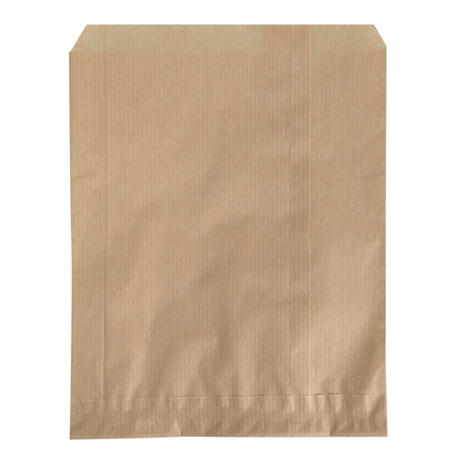 [13464] Brødpose, 28x17cm, brun, papir, uden rude, (1000 stk.)