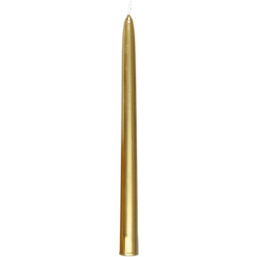 [16367] Antiklys, 260x22mm, guld, Duni, (100 stk.)